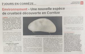 Article La Vie Corrèzienne (édition du 26 juin 2026)